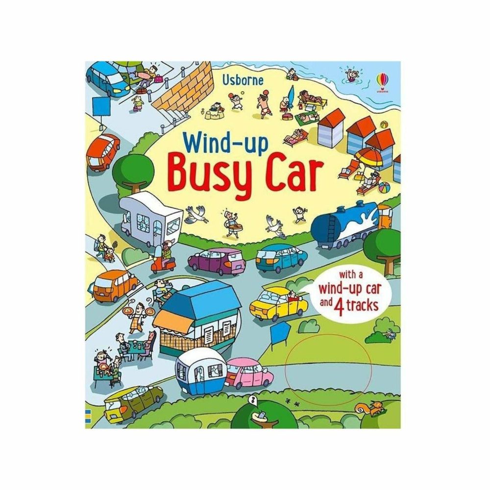 Books | Wind-Up Busy Car Book Books Books