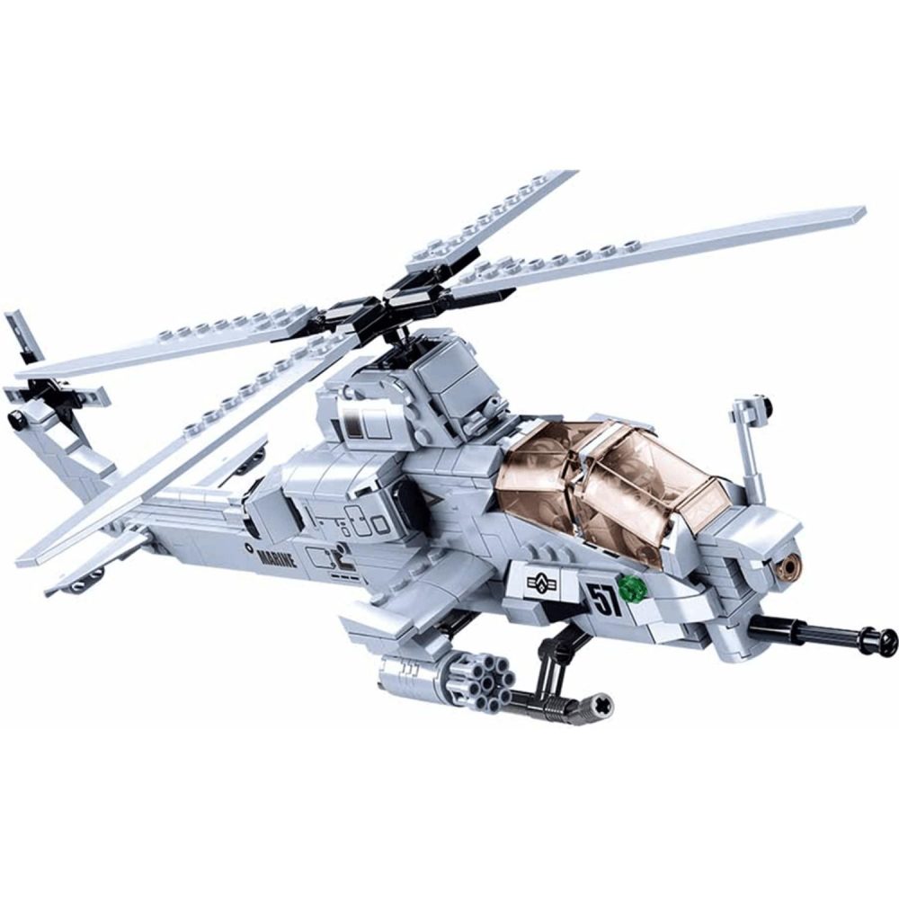 Building & Construction Toys | Ah-1Z Attack Helicopter 482Pcs Building & Construction Toys Building & Construction Toys