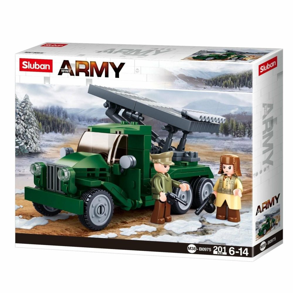 Building & Construction Toys | Army Battle Of Budapest – Katyusha Rocket 201 Pcs Building & Construction Toys Building & Construction Toys