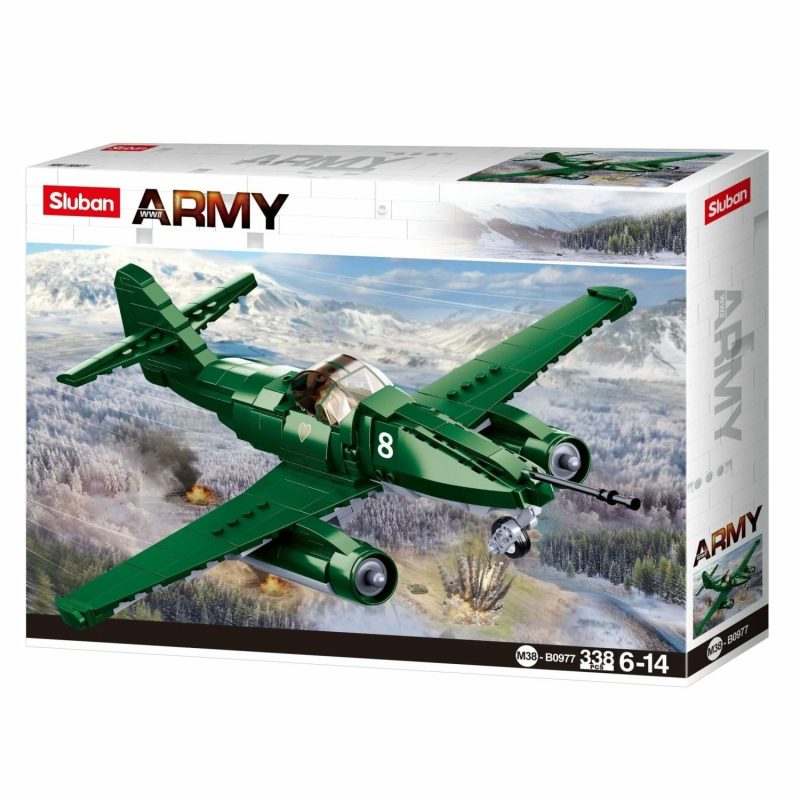 Building & Construction Toys | Army Battle Of Budapest – Me-262 Fighter 338 Pcs Building & Construction Toys Building & Construction Toys