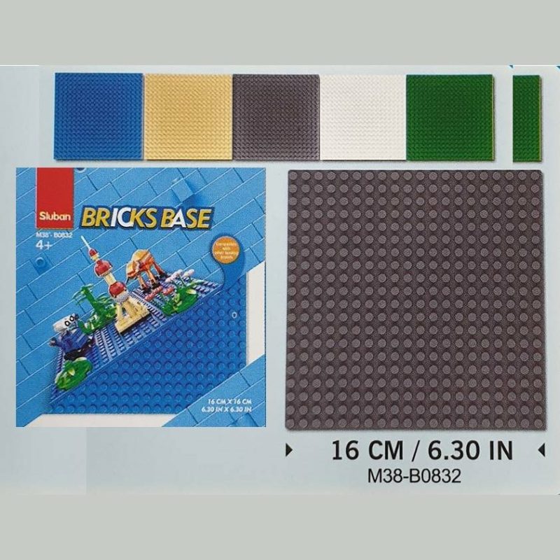 Building & Construction Toys | Base Plate Mixed Colours 20 X 20 Knobs (16Cm X 16Cm) Building & Construction Toys Building & Construction Toys