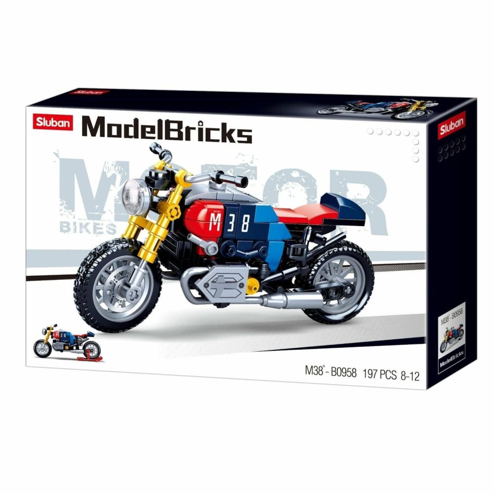 Building & Construction Toys | Cafe Racer Motorcycle 197 Pcs Building & Construction Toys Building & Construction Toys