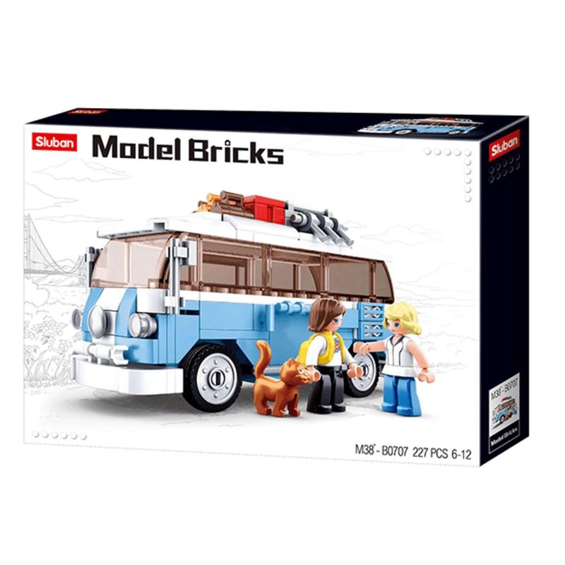 Building & Construction Toys | Campervan 233Pcs Building & Construction Toys Building & Construction Toys