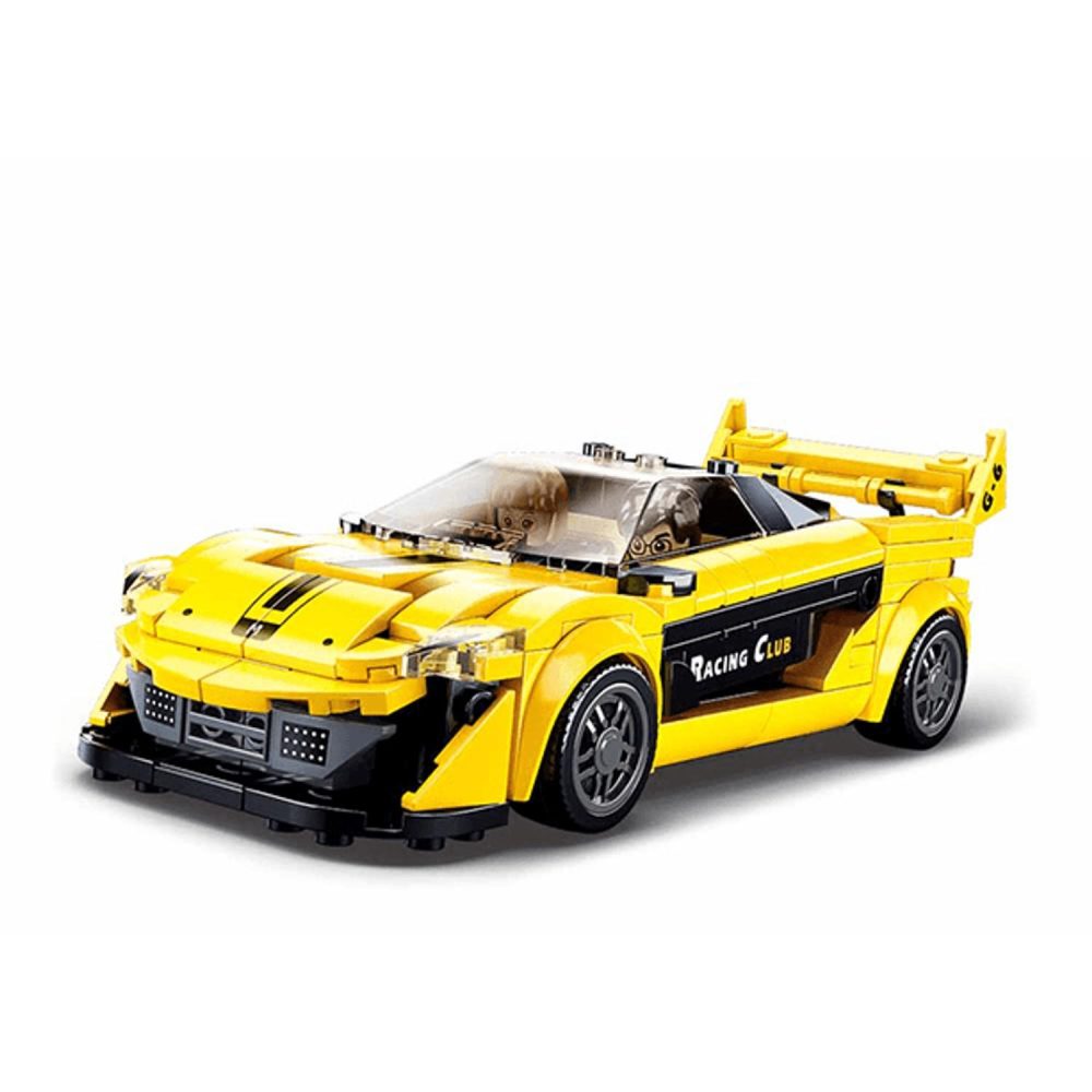 Building & Construction Toys | English Super Car (Yellow) 283Pcs Building & Construction Toys Building & Construction Toys