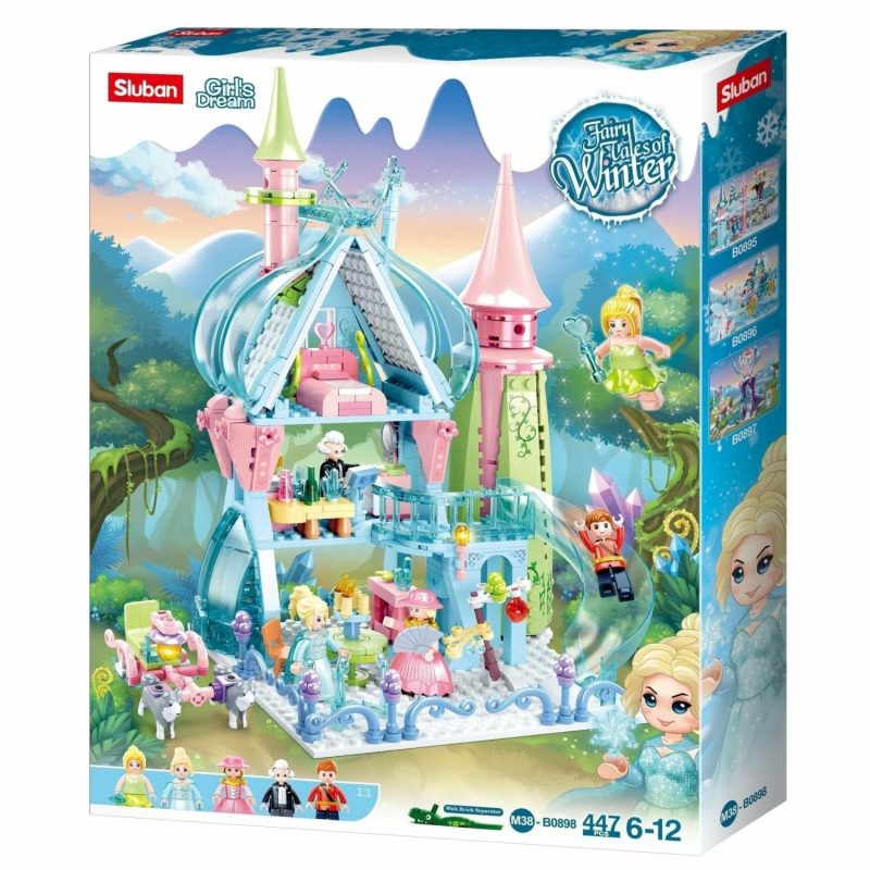 Building & Construction Toys | Fairy Tales Of Winter Fairy Tale Castle 447 Pcs Building & Construction Toys Building & Construction Toys