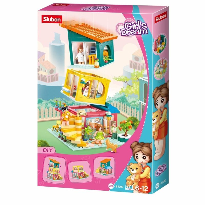 Building & Construction Toys | Girls Dream – Jenga House 571 Pcs Building & Construction Toys Building & Construction Toys