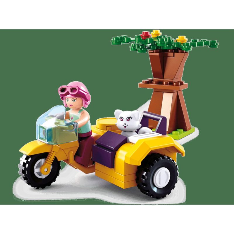 Building & Construction Toys | Girl’s Dream – Motorcycle With Sidecar Building & Construction Toys Building & Construction Toys