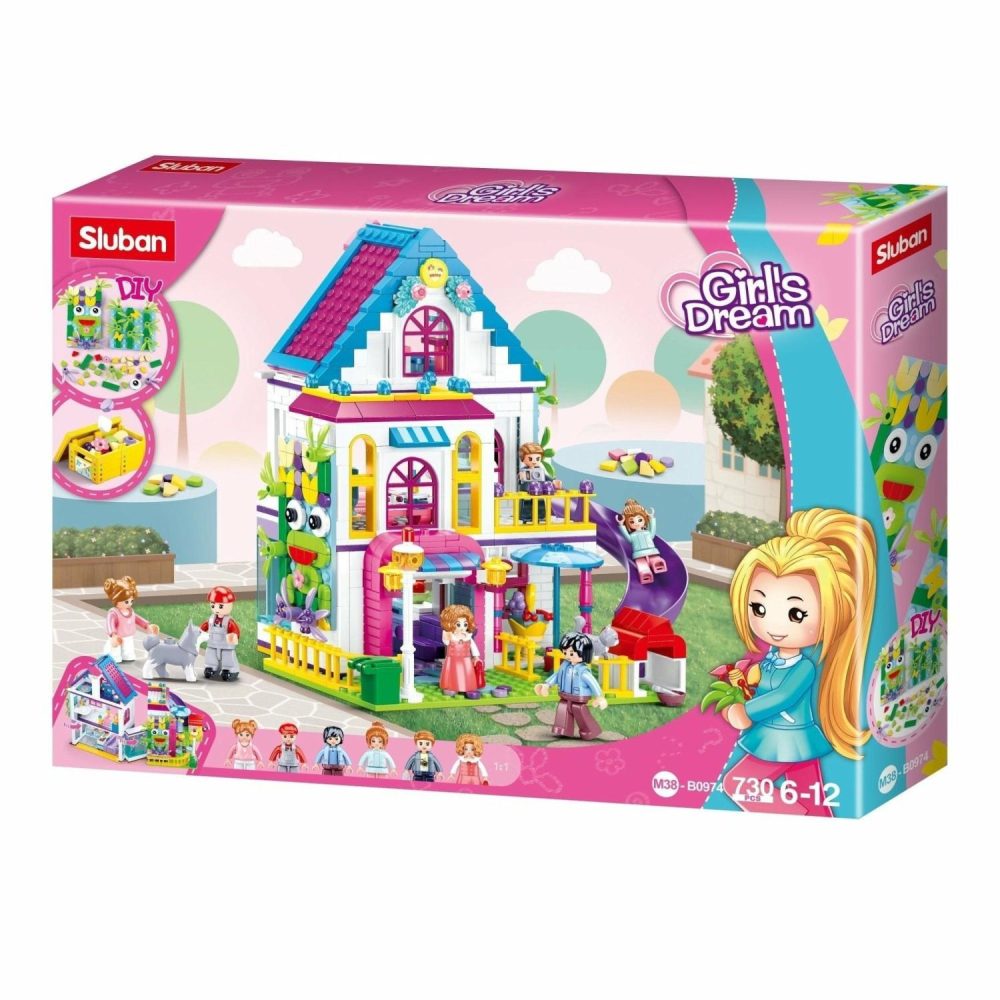 Building & Construction Toys | Girls Dream – Villa – 727Pcs Building & Construction Toys Building & Construction Toys