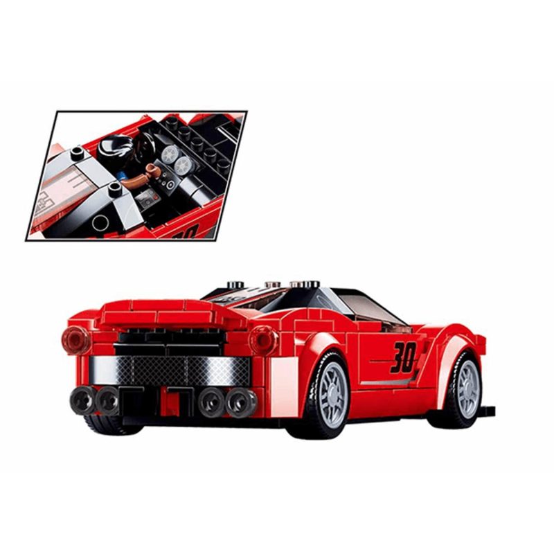 Building & Construction Toys | Italian Super Car (Red) 262Pcs Building & Construction Toys Building & Construction Toys