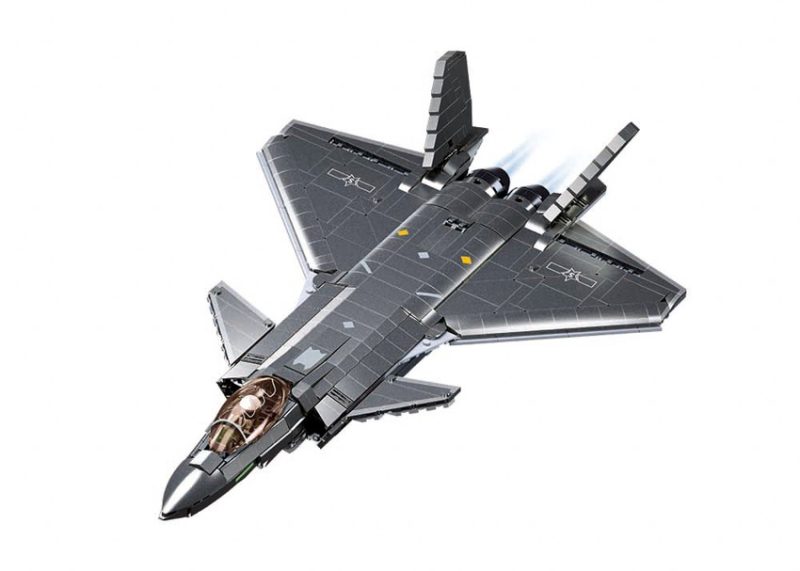 Building & Construction Toys | J20 Stealth Aircraft | 1007 Pieces Building & Construction Toys Building & Construction Toys