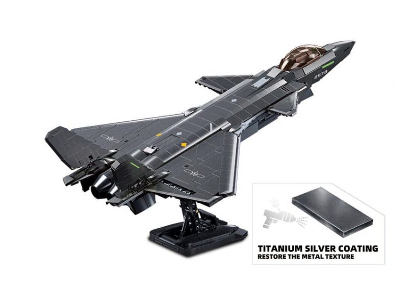 Building & Construction Toys | J20 Stealth Aircraft | 1007 Pieces Building & Construction Toys Building & Construction Toys