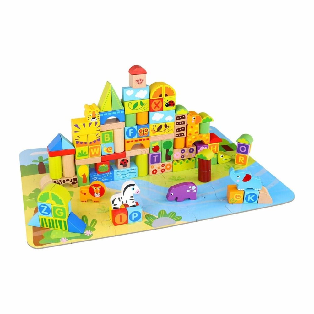 Building & Construction Toys | Jungle Blocks – 135 Pieces Building & Construction Toys Building & Construction Toys