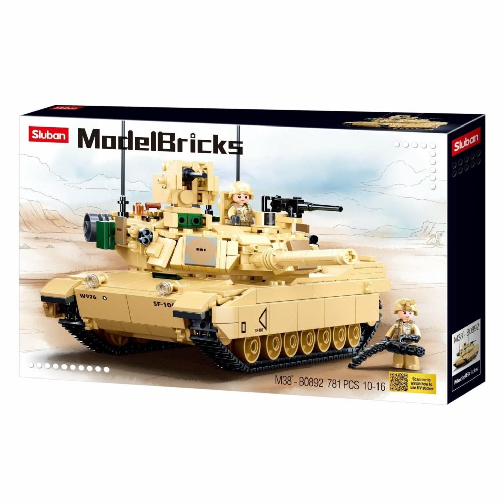 Building & Construction Toys | M1A2 V2 Abrams Main Battle Tank – 781Pcs Building & Construction Toys Building & Construction Toys