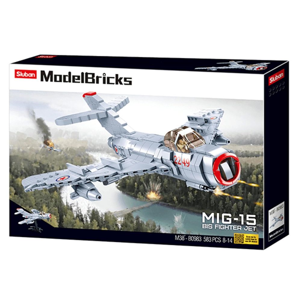 Building & Construction Toys | Mig-15 Fighter 583Pcs Building & Construction Toys Building & Construction Toys