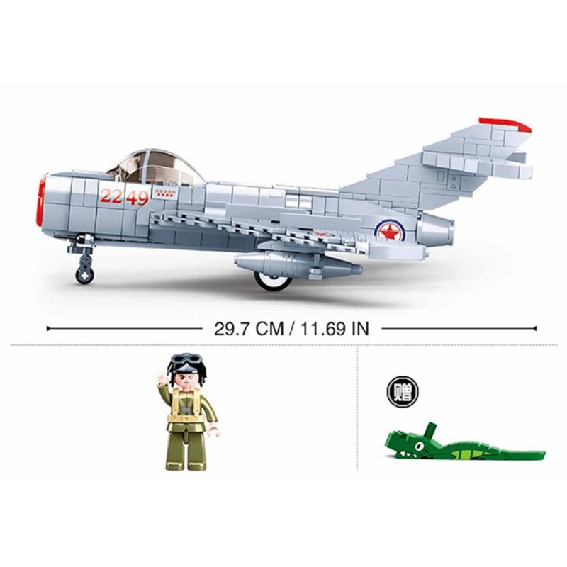 Building & Construction Toys | Mig-15 Fighter 583Pcs Building & Construction Toys Building & Construction Toys