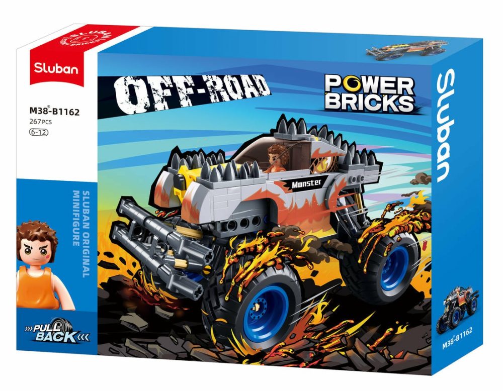 Building & Construction Toys | Power Bricks Off Road Vehicle – Monster Building & Construction Toys Building & Construction Toys