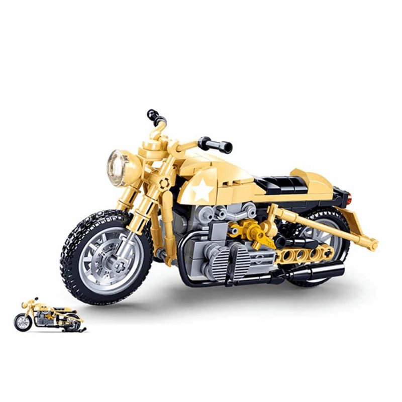 Building & Construction Toys | R75 Army Motorcycle 223Pcs Building & Construction Toys Building & Construction Toys