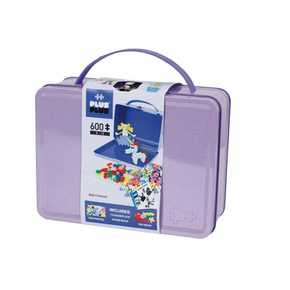 Building & Construction Toys | Suitcase Pastel Metal – 600 Pcs Building & Construction Toys Building & Construction Toys