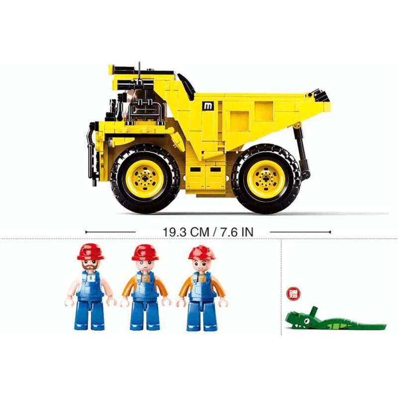 Building & Construction Toys | Town Mining Dumptruck 416Pcs Building & Construction Toys Building & Construction Toys