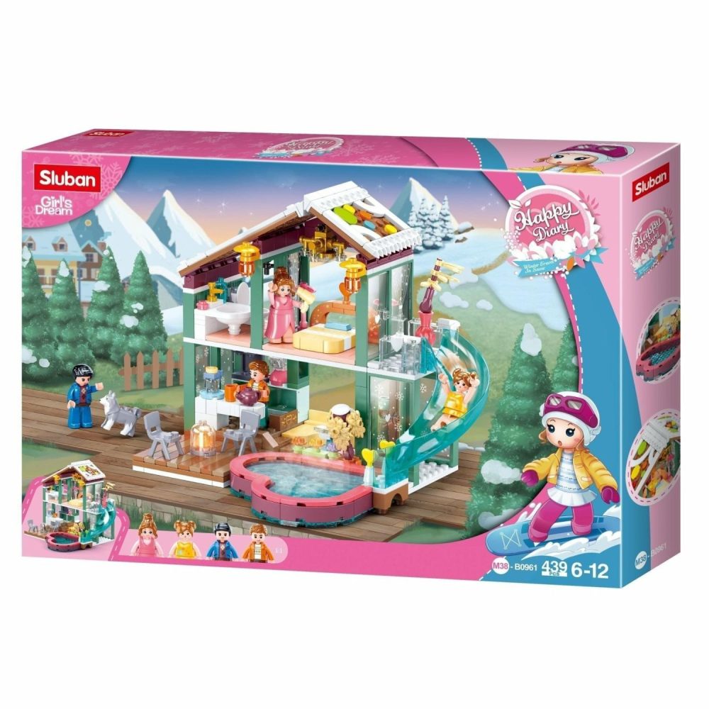 Building & Construction Toys | Winter Resort 439 Pcs Building & Construction Toys Building & Construction Toys