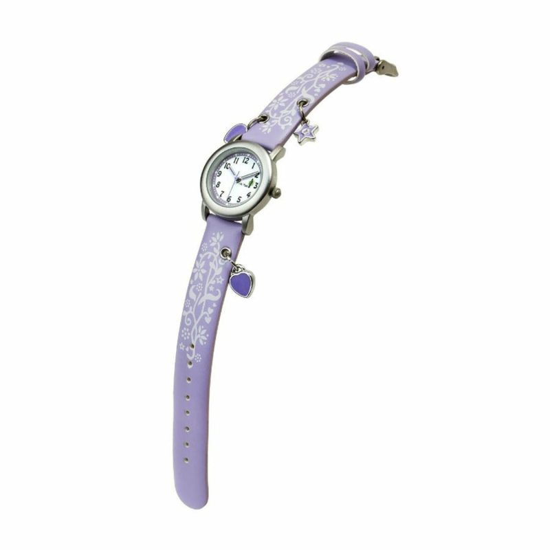 Clocks & Watches | Charming – Beautiful Kids Charm Watch – Purple Clocks & Watches Clocks & Watches