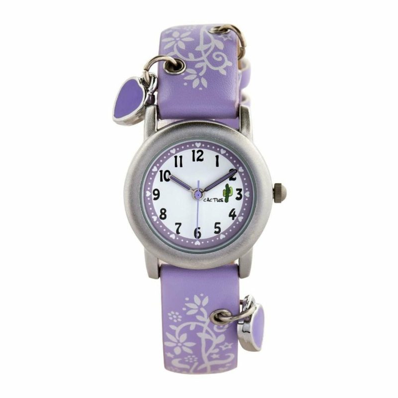 Clocks & Watches | Charming – Beautiful Kids Charm Watch – Purple Clocks & Watches Clocks & Watches