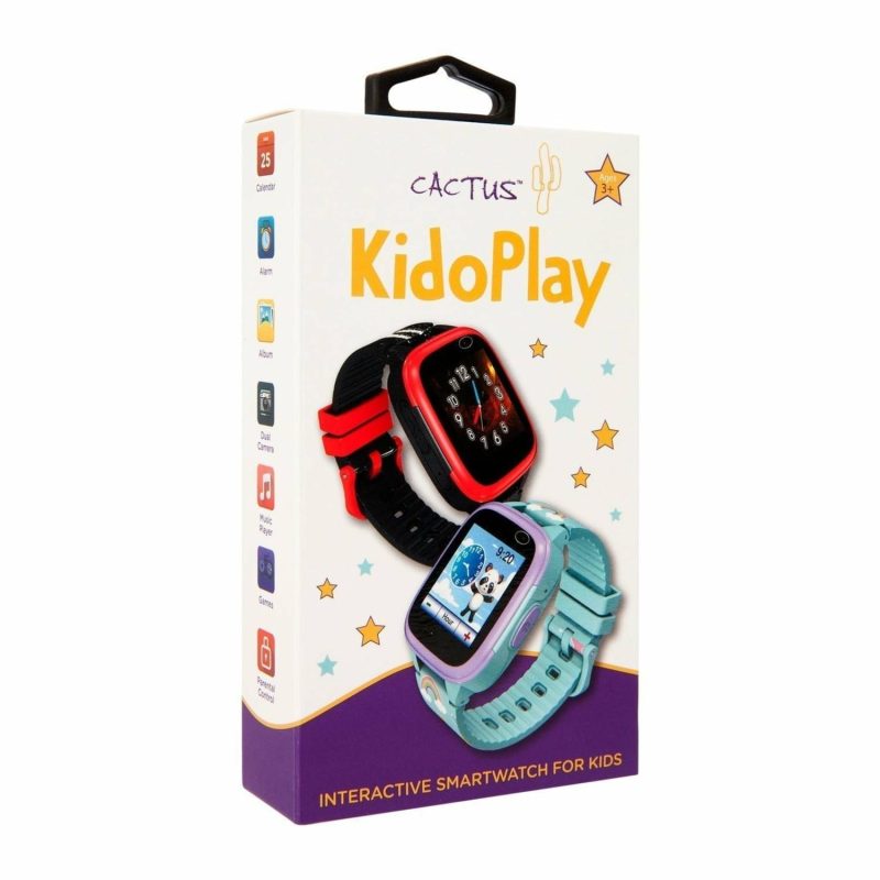 Clocks & Watches | Kidoplay – Kids Interactive Game Watch – Black / Red Trim Clocks & Watches Clocks & Watches