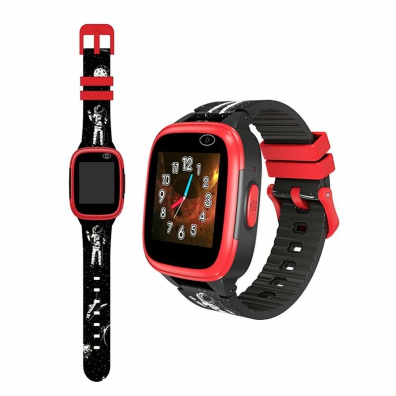 Clocks & Watches | Kidoplay – Kids Interactive Game Watch – Black / Red Trim Clocks & Watches Clocks & Watches