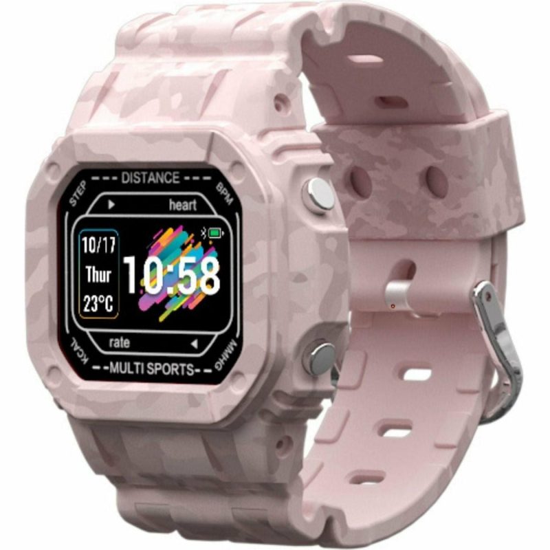 Clocks & Watches | Nexus – Kids And Teens Smartwatch – Pink Camouflage Clocks & Watches Clocks & Watches