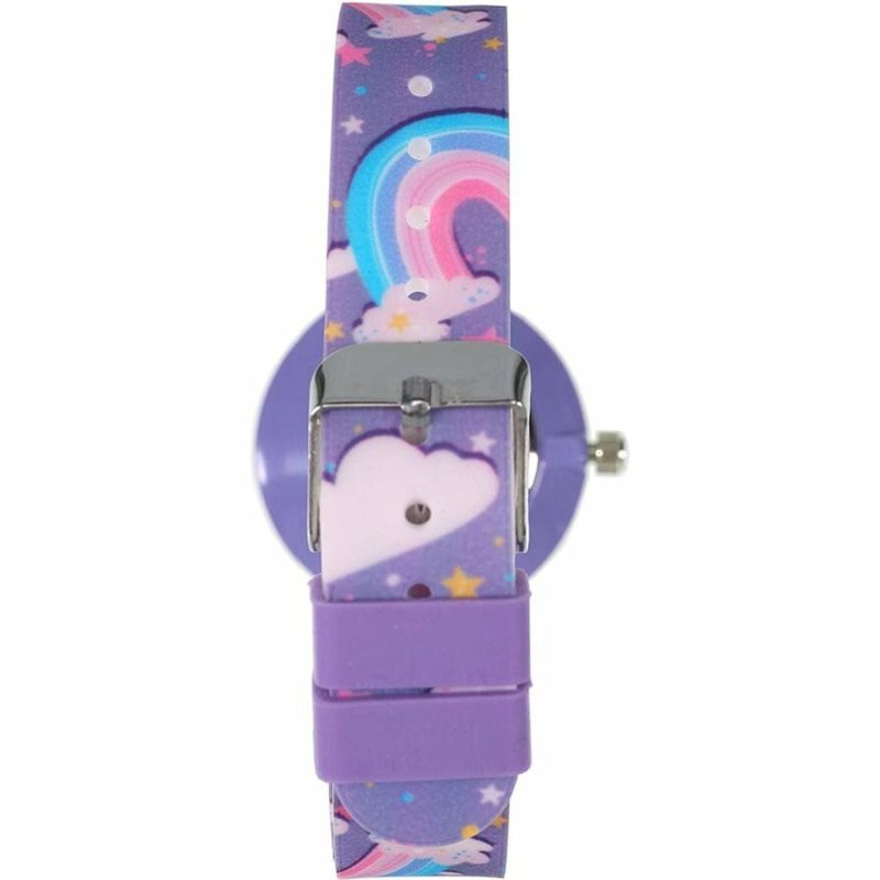 Clocks & Watches | Primary – Kids Watch – Purple – Rainbows Clocks & Watches Clocks & Watches