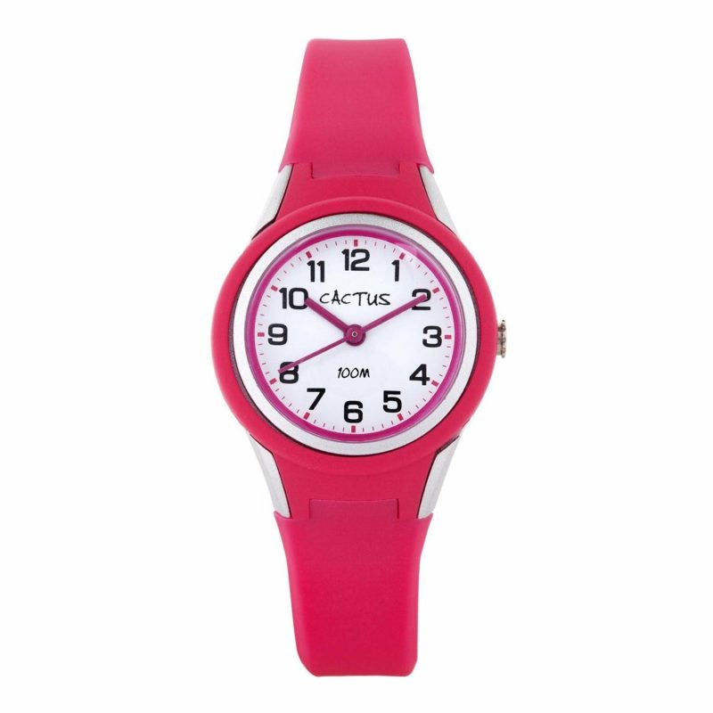 Clocks & Watches | Tropical – Kids Waterproof Watch – Pink Clocks & Watches Clocks & Watches