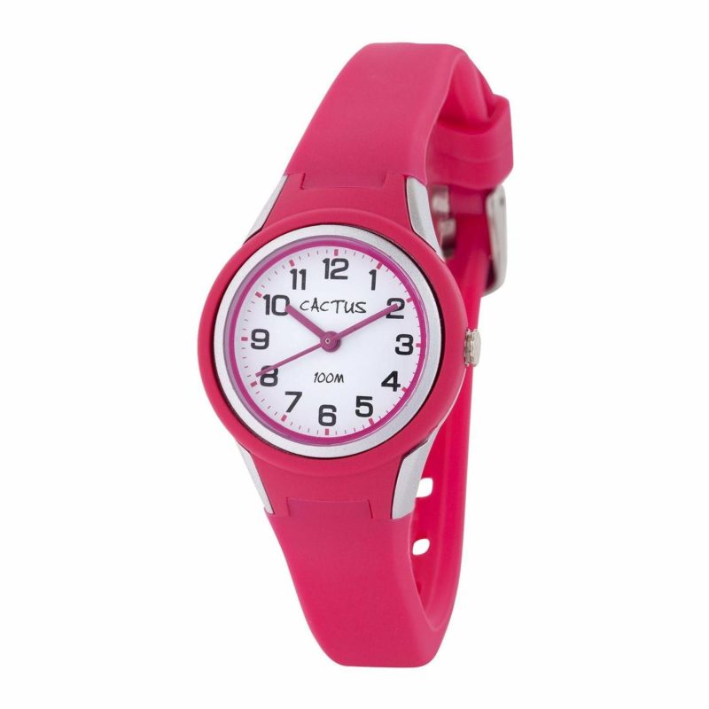 Clocks & Watches | Tropical – Kids Waterproof Watch – Pink Clocks & Watches Clocks & Watches