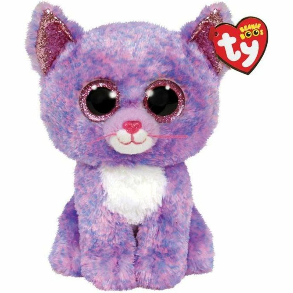 Collectables | Cassidy The Lavender Cat (Regular Beanie Boo) Collectables Collectables