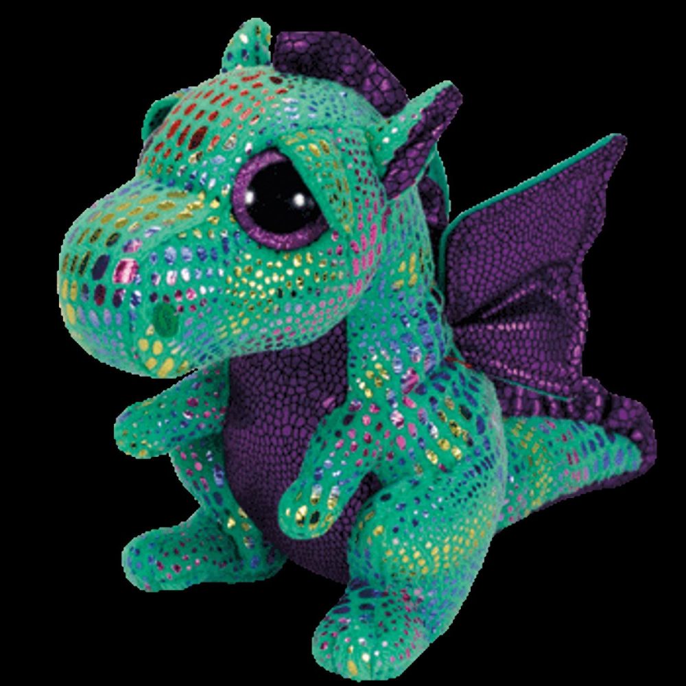 Collectables | Cinder The Green Dragon (Regular Beanie Boo) Collectables Collectables