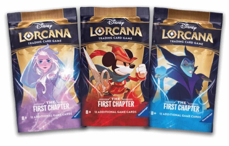 Collectables | Disney Lorcana – S1 First Chapter Booster Pack Collectables Collectables