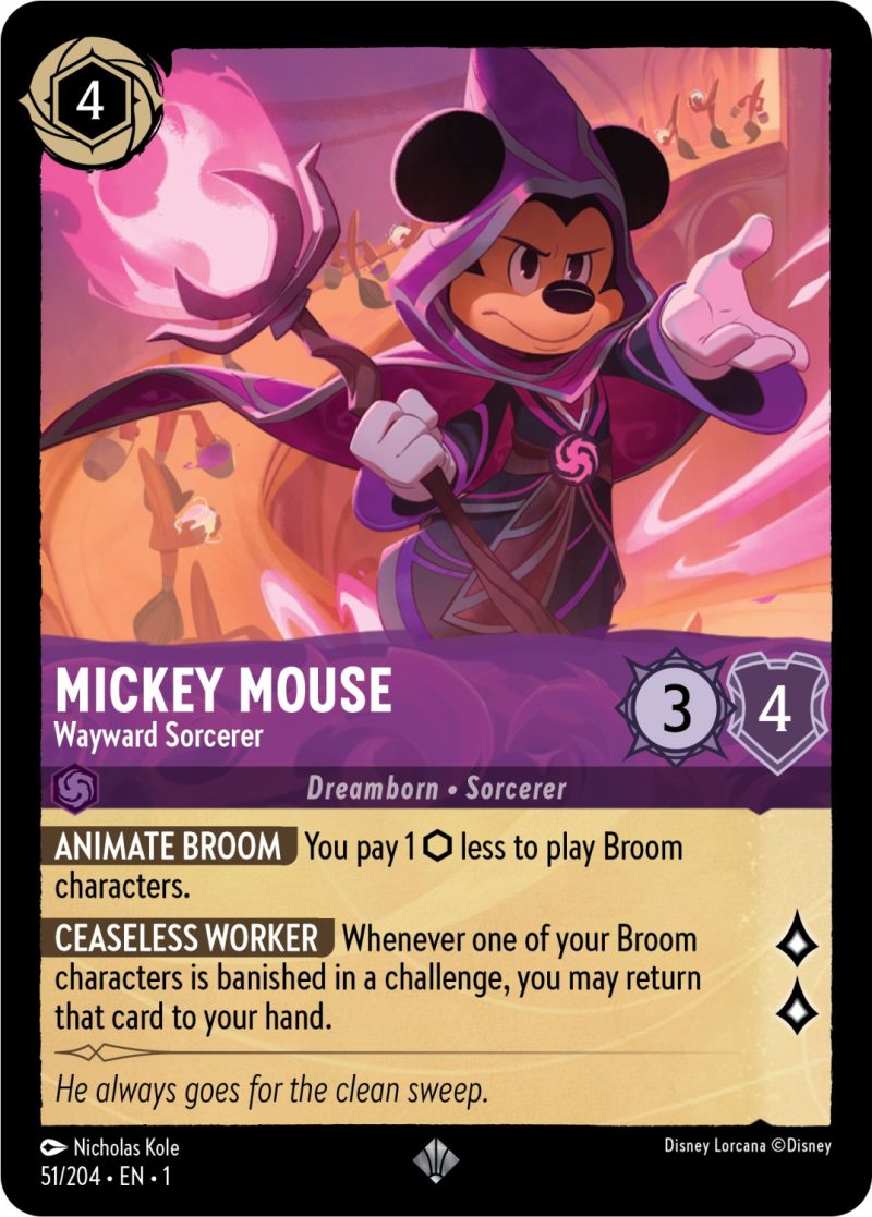 Collectables | Disney Lorcana – S1 First Chapter Booster Pack Collectables Collectables