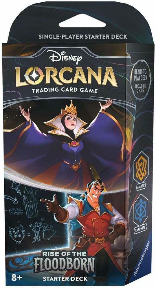 Collectables | Disney Lorcana – S2 Rise Of The Floodborn Starter Deck Collectables Collectables