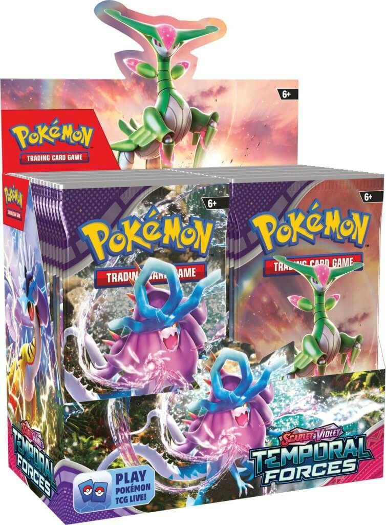 Collectables | Pokemon Tcg Scarlet & Violet 5 Temporal Forces Booster Collectables Collectables