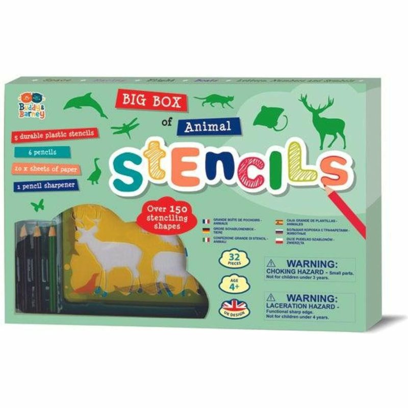 Creative Toys | Big Box Of Animal Stencils Creative Toys Creative Toys