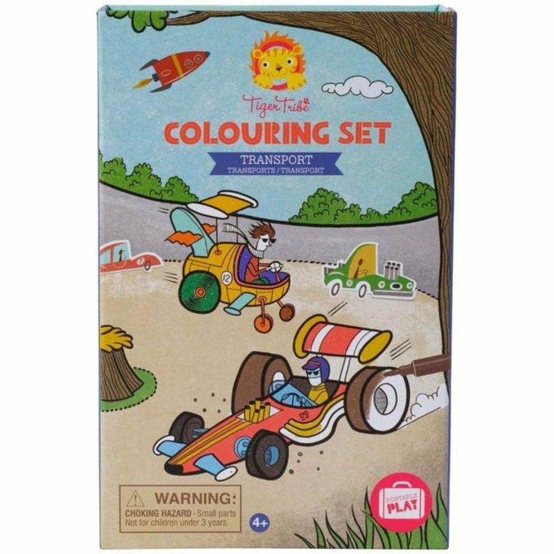 Creative Toys | Colouring Set – Transport Creative Toys Creative Toys