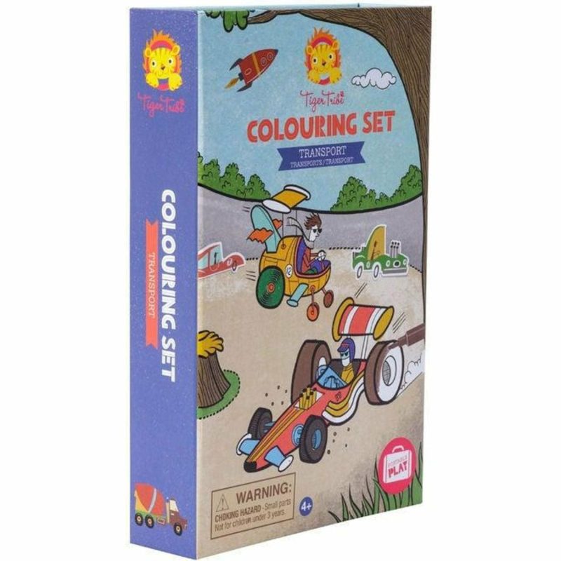 Creative Toys | Colouring Set – Transport Creative Toys Creative Toys