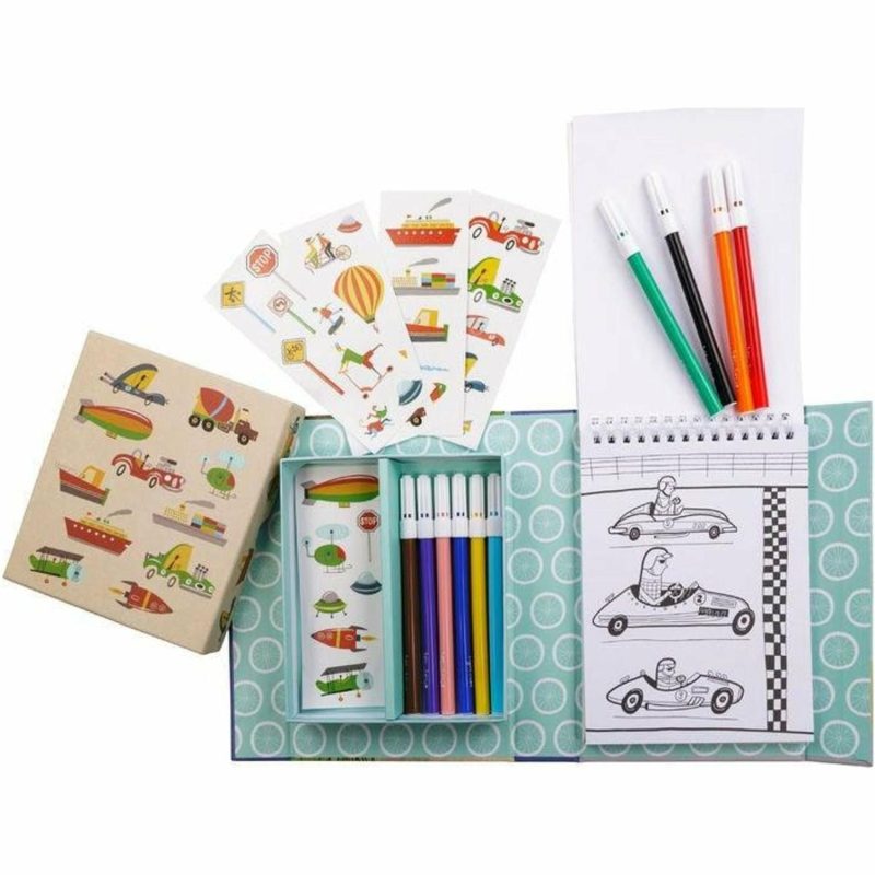 Creative Toys | Colouring Set – Transport Creative Toys Creative Toys