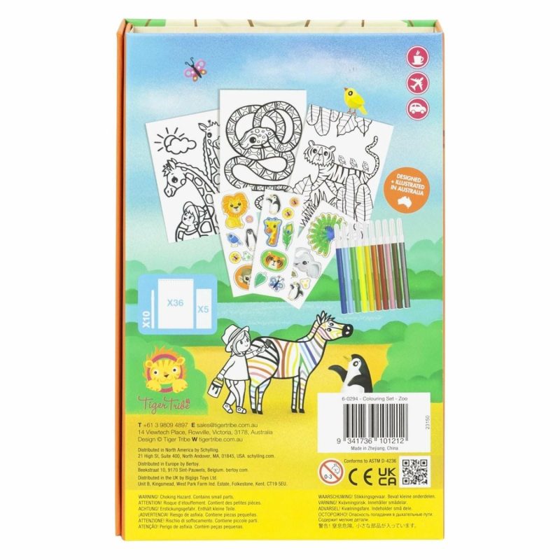 Creative Toys | Colouring Set – Zoo Creative Toys Creative Toys