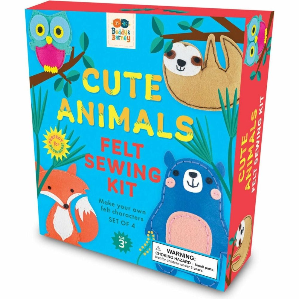 Creative Toys | Cute Animals Felt Sewing Kit Creative Toys Creative Toys