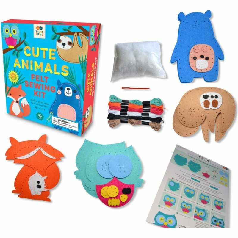 Creative Toys | Cute Animals Felt Sewing Kit Creative Toys Creative Toys