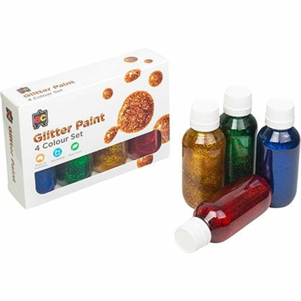 Creative Toys | Glitter Paint 100Ml Set 4 Creative Toys Creative Toys