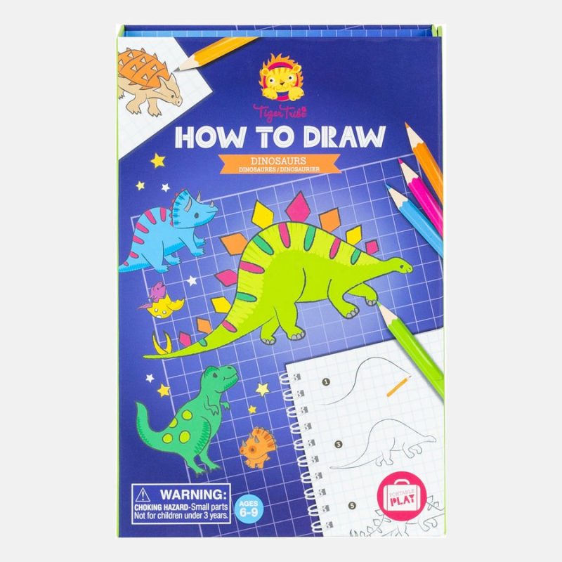 Creative Toys | How To Draw – Dinosaurs Creative Toys Creative Toys