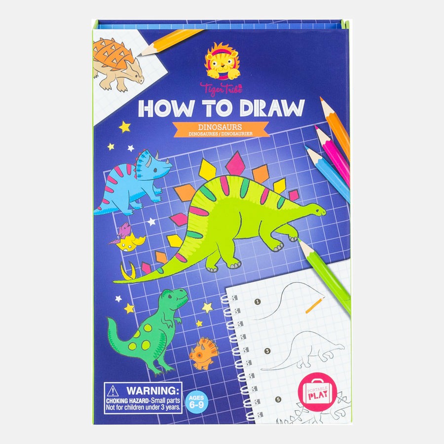 Creative Toys | How To Draw – Dinosaurs Creative Toys Creative Toys