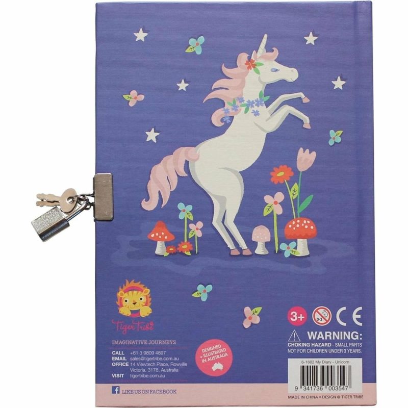 Creative Toys | Lockable Diary – Unicorn Rainbows Creative Toys Creative Toys