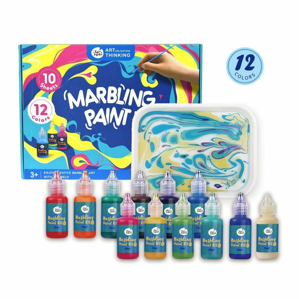 Creative Toys | Marbling Paint – 12 Colours Craft Kit Creative Toys Creative Toys